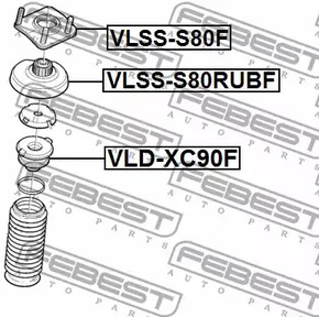 Фото VLSSS80F Подвеска FEBEST {forloop.counter}}