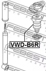 Фото VWDB6R Амортизатор FEBEST {forloop.counter}}