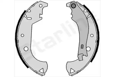 Фото BC07810 Комлект тормозных накладок STARLINE {forloop.counter}}