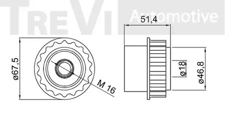 Фото AP1157 Механизм свободного хода TREVI AUTOMOTIVE {forloop.counter}}