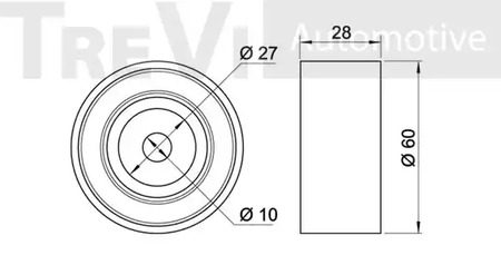 Фото TD1715 Ролик TREVI AUTOMOTIVE {forloop.counter}}