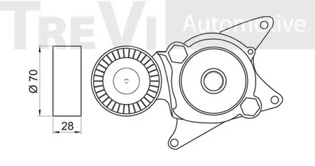 Фото TA1976 Натяжитель TREVI AUTOMOTIVE {forloop.counter}}