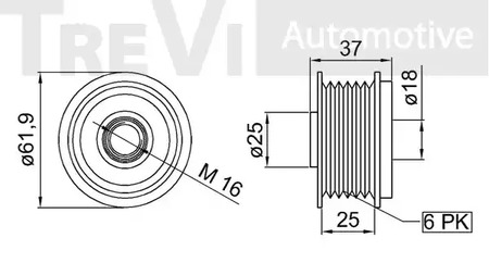 Фото AP1083 Механизм свободного хода TREVI AUTOMOTIVE {forloop.counter}}