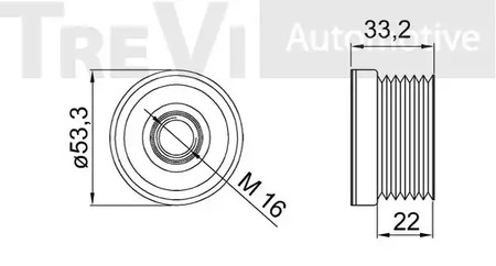 Фото AP1126 Механизм свободного хода TREVI AUTOMOTIVE {forloop.counter}}