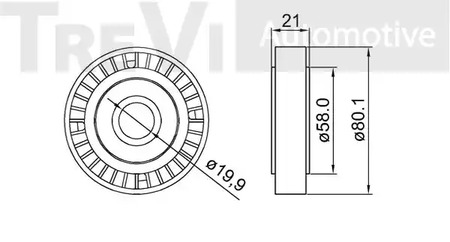 Фото TA1260 Ролик TREVI AUTOMOTIVE {forloop.counter}}