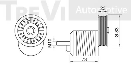 Фото TA1178 Натяжитель TREVI AUTOMOTIVE {forloop.counter}}