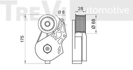 Фото TA1578 Натяжная планка TREVI AUTOMOTIVE {forloop.counter}}