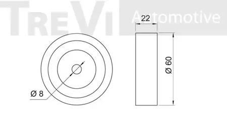 Фото TA1005 Ролик TREVI AUTOMOTIVE {forloop.counter}}