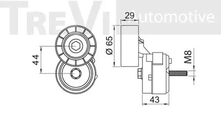 Фото TA1771 Натяжная планка TREVI AUTOMOTIVE {forloop.counter}}