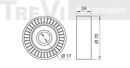 Фото TA1566 Ролик TREVI AUTOMOTIVE {forloop.counter}}