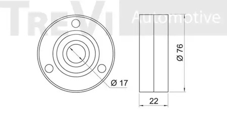 Фото TA1603 Ролик TREVI AUTOMOTIVE {forloop.counter}}