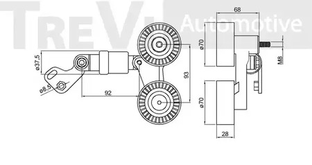 Фото TA1281 Натяжитель TREVI AUTOMOTIVE {forloop.counter}}