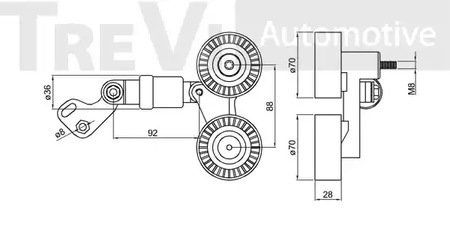 Фото TA1734 Натяжитель TREVI AUTOMOTIVE {forloop.counter}}