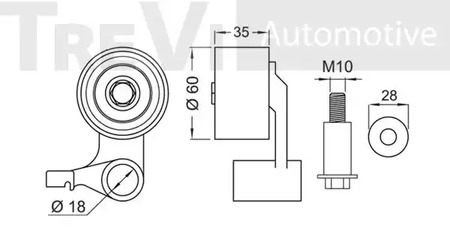 Фото TD1686 Ролик TREVI AUTOMOTIVE {forloop.counter}}