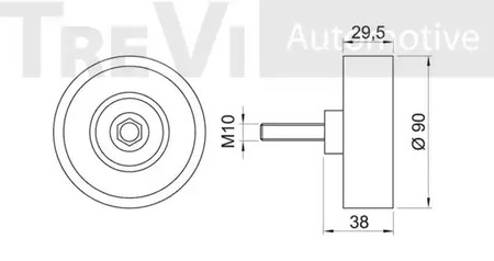 Фото TA1505 Ролик TREVI AUTOMOTIVE {forloop.counter}}