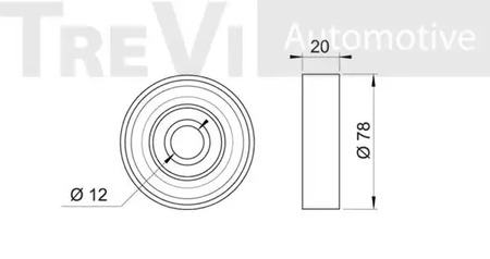 Фото TA1833 Ролик TREVI AUTOMOTIVE {forloop.counter}}