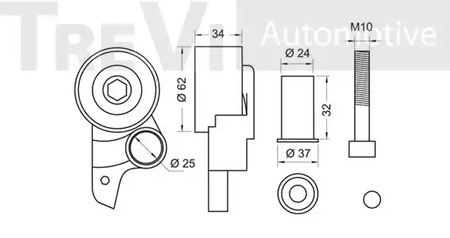 Фото TD1566 Ролик TREVI AUTOMOTIVE {forloop.counter}}