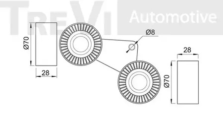 Фото TA1345 Натяжитель TREVI AUTOMOTIVE {forloop.counter}}