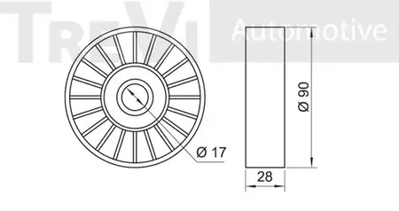 Фото TA1355 Ролик TREVI AUTOMOTIVE {forloop.counter}}