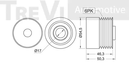 Фото AP1039 Механизм свободного хода TREVI AUTOMOTIVE {forloop.counter}}