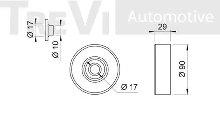 Фото TA1358 Ролик TREVI AUTOMOTIVE {forloop.counter}}