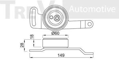 Фото TA1360 Натяжная планка TREVI AUTOMOTIVE {forloop.counter}}