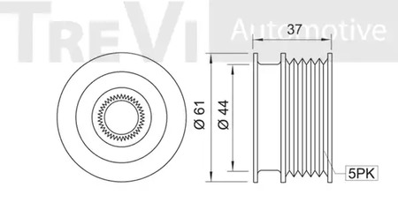 Фото AP1013 Механизм свободного хода TREVI AUTOMOTIVE {forloop.counter}}