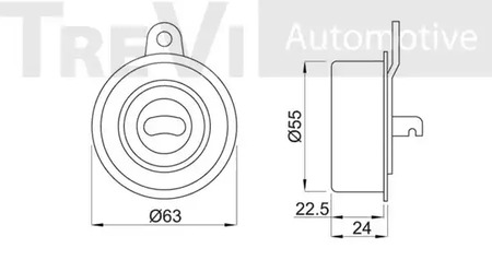 Фото TD1434 Ролик TREVI AUTOMOTIVE {forloop.counter}}