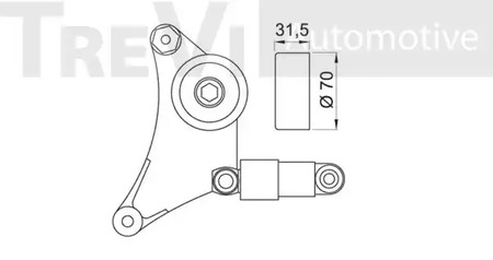 Фото TA1536 Натяжитель TREVI AUTOMOTIVE {forloop.counter}}