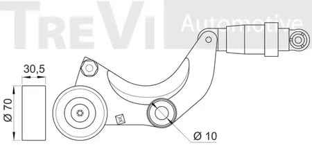 Фото TA2063 Натяжная планка TREVI AUTOMOTIVE {forloop.counter}}