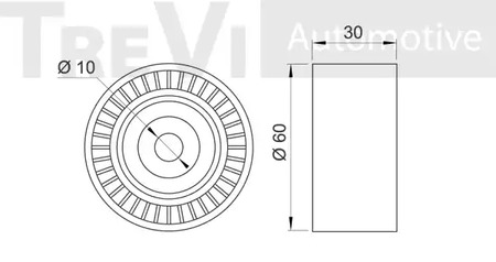 Фото TA2055 Ролик TREVI AUTOMOTIVE {forloop.counter}}