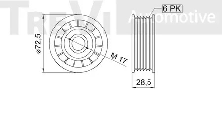 Фото TA2155 Натяжная планка TREVI AUTOMOTIVE {forloop.counter}}