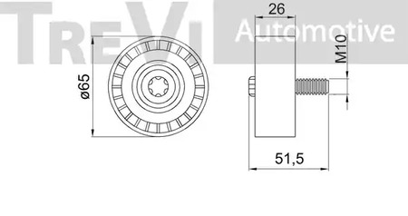 Фото TA2173 Ролик TREVI AUTOMOTIVE {forloop.counter}}