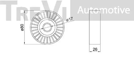 Фото TA2221 Ролик TREVI AUTOMOTIVE {forloop.counter}}