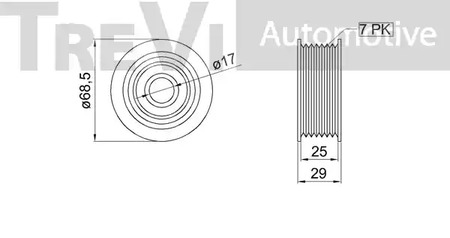 Фото TA2222 Ролик TREVI AUTOMOTIVE {forloop.counter}}