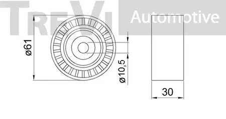 Фото TD1761 Ролик TREVI AUTOMOTIVE {forloop.counter}}