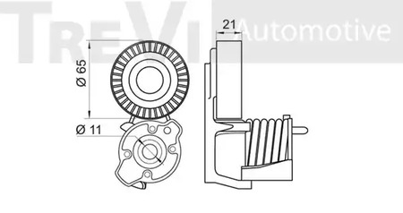 Фото TA1688 Натяжитель TREVI AUTOMOTIVE {forloop.counter}}