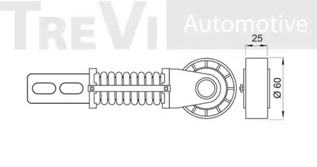 Фото TA1611 Натяжная планка TREVI AUTOMOTIVE {forloop.counter}}