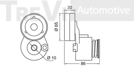 Фото TA1572 Натяжная планка TREVI AUTOMOTIVE {forloop.counter}}