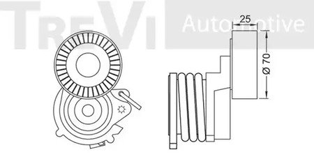 Фото TA1855 Натяжная планка TREVI AUTOMOTIVE {forloop.counter}}