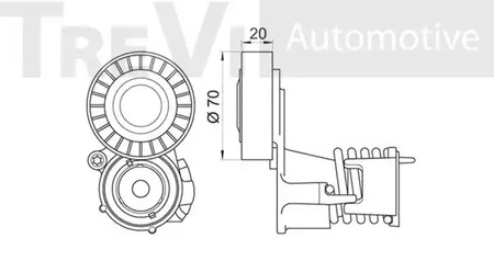 Фото TA1693 Натяжитель TREVI AUTOMOTIVE {forloop.counter}}