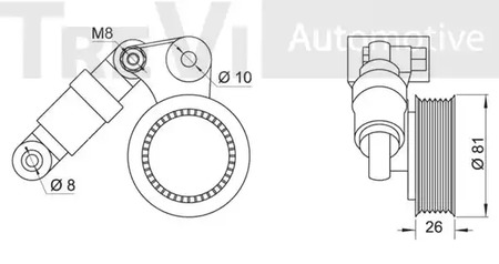 Фото TA1450 Натяжитель TREVI AUTOMOTIVE {forloop.counter}}