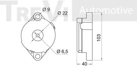 Фото TA1185 Натяжная планка TREVI AUTOMOTIVE {forloop.counter}}