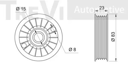 Фото TA1177 Ролик TREVI AUTOMOTIVE {forloop.counter}}