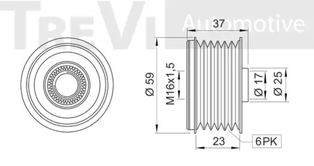 Фото AP1182 Механизм свободного хода TREVI AUTOMOTIVE {forloop.counter}}