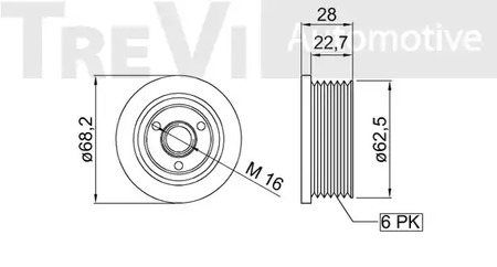 Фото AP1173 Механизм свободного хода TREVI AUTOMOTIVE {forloop.counter}}