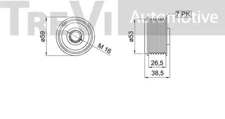 Фото AP1202 Механизм свободного хода TREVI AUTOMOTIVE {forloop.counter}}