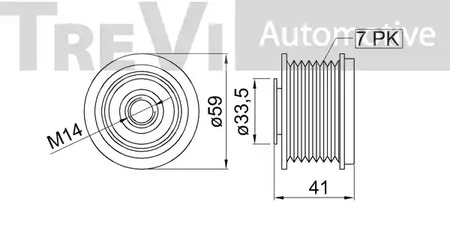 Фото AP1228 Механизм свободного хода TREVI AUTOMOTIVE {forloop.counter}}