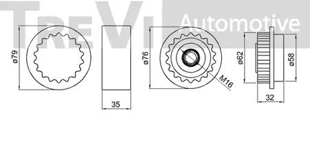 Фото AP1240 Механизм свободного хода TREVI AUTOMOTIVE {forloop.counter}}