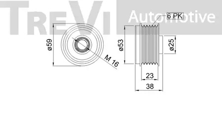 Фото AP1242 Механизм свободного хода TREVI AUTOMOTIVE {forloop.counter}}